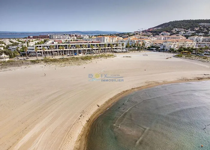 Splendide Appartement A Sete Face A La Mer - 3 Pieces, 2 Chambres, Terrasses, Climatisation - Fr-1-472-165 *
