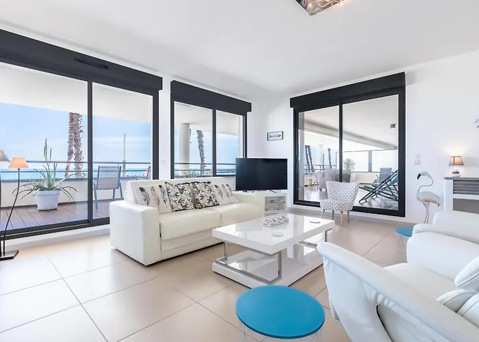 Splendide Appartement A Sete Face A La Mer - 3 Pieces, 2 Chambres, Terrasses, Climatisation - Fr-1-472-165 Apartment *